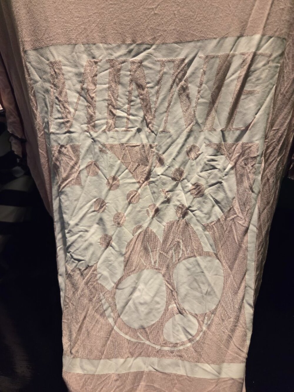 Disney Minnie Mouse Polka Dot Pink Loungewear Shirt - Size 3